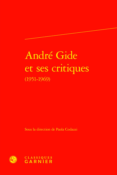 Picture of André Gide et ses critiques