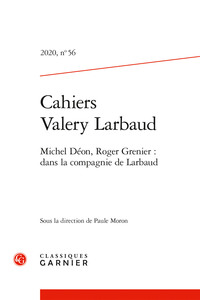 Image de Cahiers Valery Larbaud
