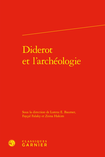 Picture of Diderot et l'archéologie