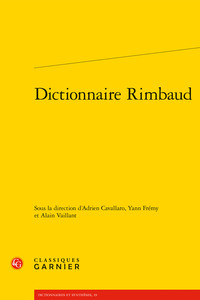 Picture of Dictionnaire Rimbaud