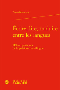 Picture of Écrire, lire, traduire entre les langues