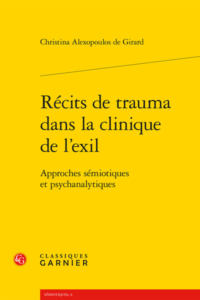 Picture of Récits de trauma dans la clinique de l'exil