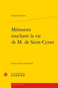Picture of Mémoires touchant la vie de m. de saint-cyran