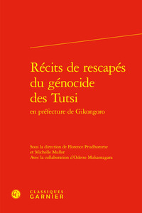 Picture of Récits de rescapés du génocide des Tutsi