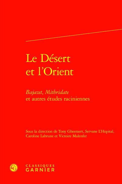 Image de Le Désert et l'Orient