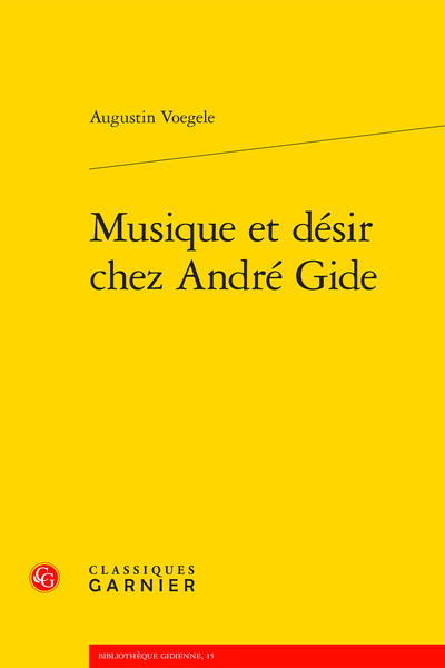 Image de Musique et désir chez André Gide