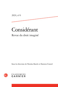 Picture of Considérant - Revue du droit imaginé
