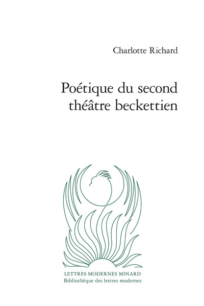 Image de Poétique du second théâtre beckettien