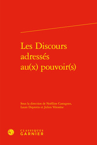 Picture of Les Discours adressés au(x) pouvoir(s)