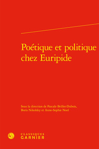 Image de Poétique et politique chez Euripide