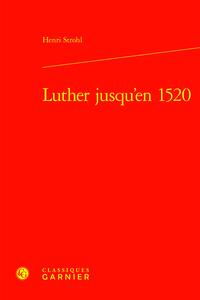 Image de Luther jusqu'en 1520