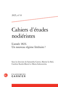 Image de Cahiers d'études nodiéristes