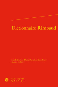 Picture of Dictionnaire Rimbaud