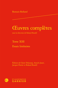 Picture of oeuvres complètes