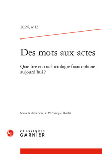 Picture of Des mots aux actes