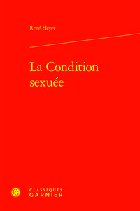 Image de La Condition sexuée