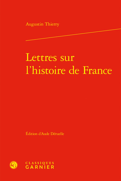 Image de Lettres sur l'histoire de France