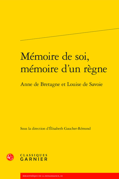 Picture of Mémoire de soi, mémoire d'un règne