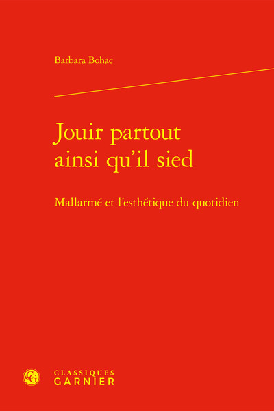 Picture of Jouir partout ainsi qu'il sied