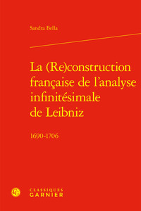 Picture of La (Re)construction française de l'analyse infinitésimale de Leibniz