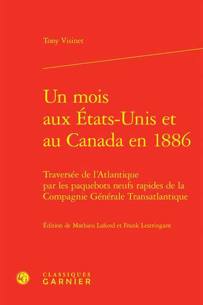 Image de Un mois aux États-Unis et au Canada en 1886