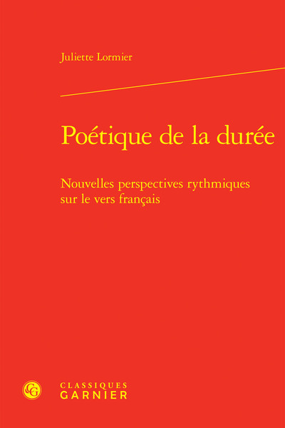 Image de Poétique de la durée