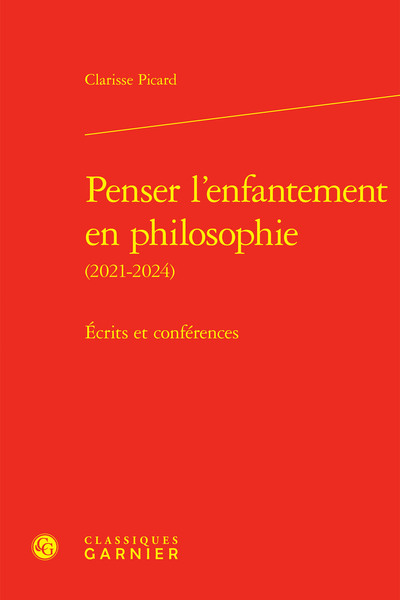 Picture of Penser l'enfantement en philosophie