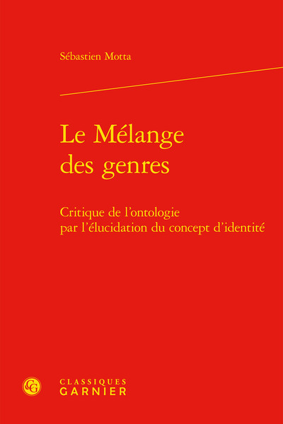 Picture of Le Mélange des genres