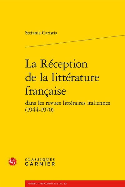Image de La Réception de la littérature française