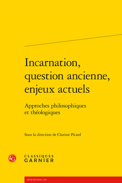 Picture of Incarnation, question ancienne, enjeux actuels