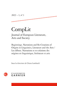 Image de CompLit. Journal of European Literature, Arts and Society