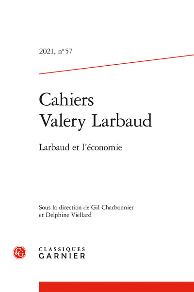 Picture of Cahiers Valery Larbaud
