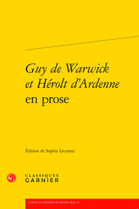 Picture of Guy de Warwick et Hérolt d'Ardenne en prose