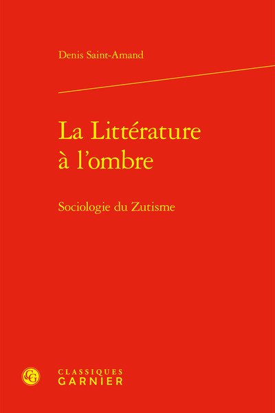 Picture of La Littérature à l'ombre