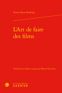 Image de L'Art de faire des films