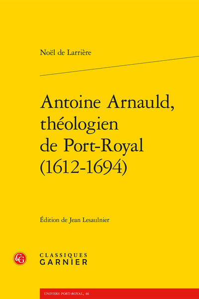 Picture of Antoine Arnauld, théologien de Port-Royal (1612-1694)