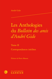 Picture of Les Anthologies du Bulletin des amis d'André Gide