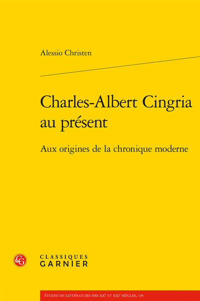 Image de Charles-Albert Cingria au présent