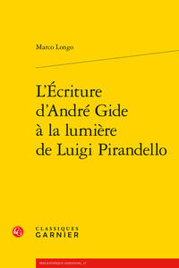 Picture of L'Écriture d'André Gide à la lumière de Luigi Pirandello