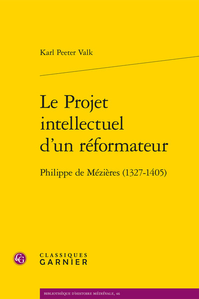 Image de Le Projet intellectuel d'un réformateur
