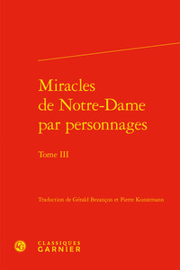 Picture of Miracles de Notre-Dame par personnages