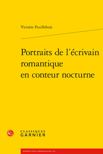 Image de Portraits de l'écrivain romantique en conteur nocturne