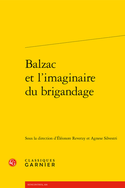 Picture of Balzac et l'imaginaire du brigandage