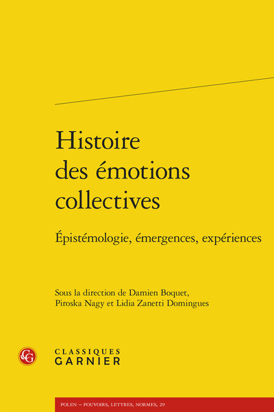 Picture of Histoire des émotions collectives