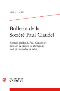 Picture of Bulletin de la Société Paul Claudel