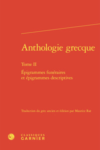 Picture of Anthologie grecque