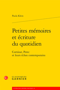 Image de Petites mémoires et écriture du quotidien