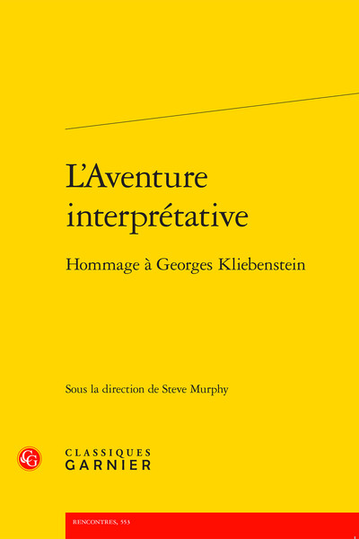 Picture of L'Aventure interprétative