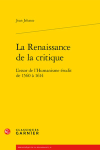 Picture of La Renaissance de la critique
