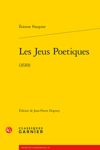 Picture of Les Jeus Poetiques